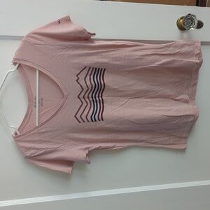 Columbia short sleeve pink women's tee size L